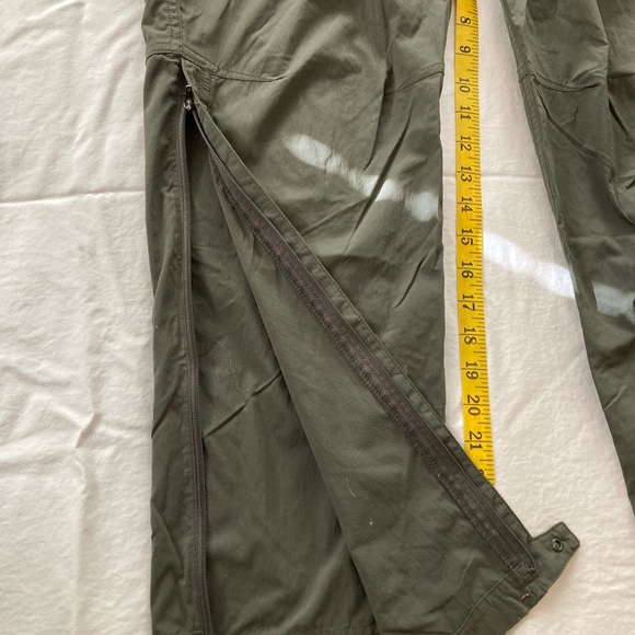 REI Sahara Convertible Hiking Pants 12P Olive green - Picture 8 of 8
